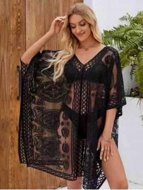 Flowy Lace Pullover Fashion Top